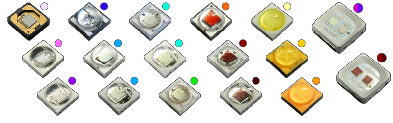 The LED emitters VitalWave used