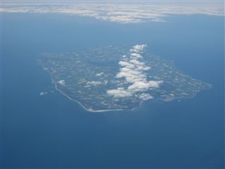 バルト海上空